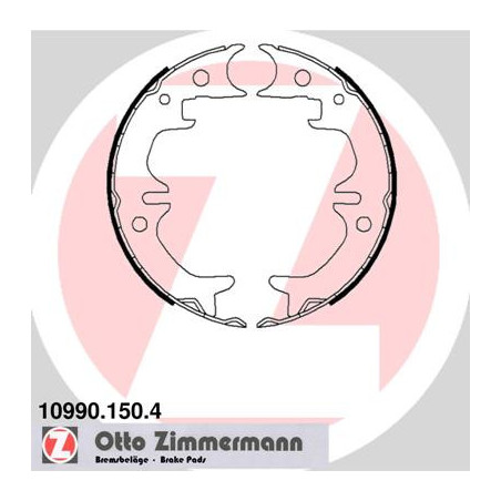 Jeu de mâchoires de frein...