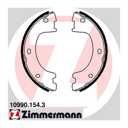 Jeu de mâchoires de frein...