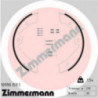 Jeu de mâchoires de frein (frein de stationnement) ZIMMERMANN