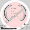 Jeu de mâchoires de frein (frein de stationnement) ZIMMERMANN