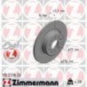 Jeu de 2 disques de frein ZIMMERMANN