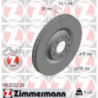 Jeu de 2 disques de frein ZIMMERMANN