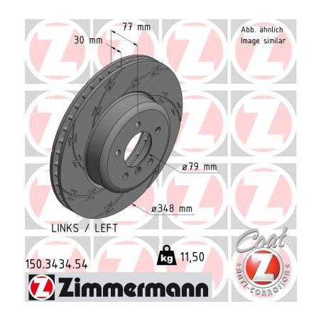 Disque de frein à l'unité ZIMMERMANN