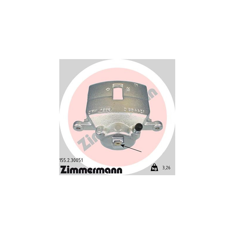 Étrier de frein ZIMMERMANN