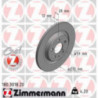 Jeu de 2 disques de frein ZIMMERMANN