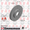 Jeu de 2 disques de frein ZIMMERMANN