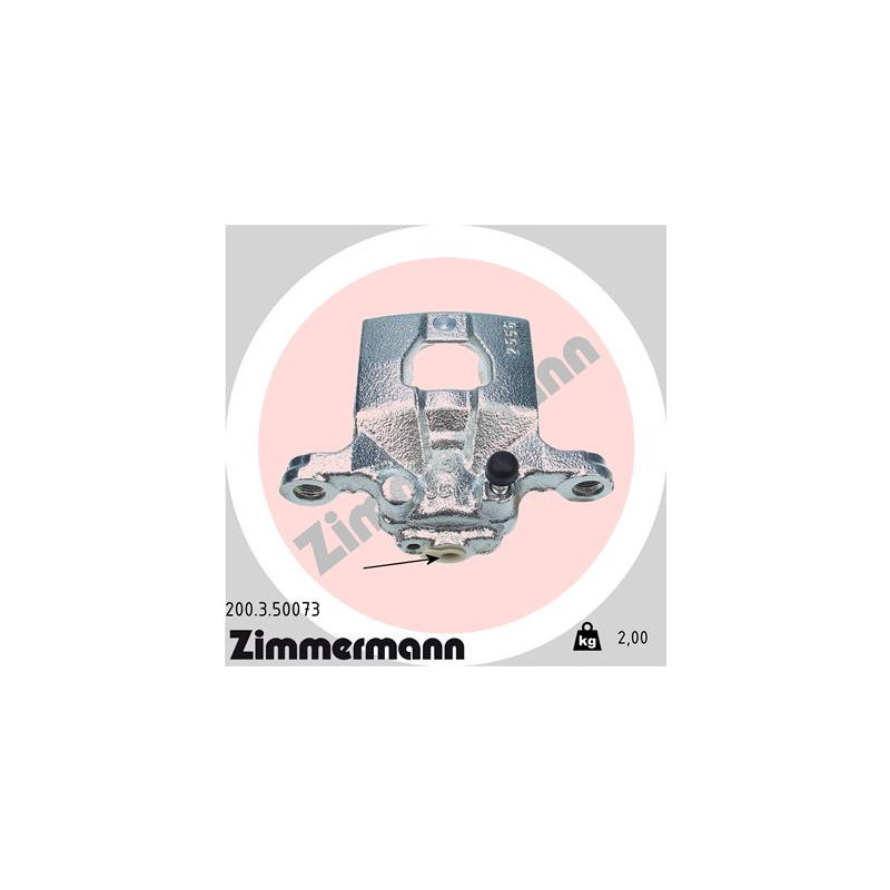 Étrier de frein ZIMMERMANN