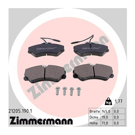 Jeu de quatre plaquettes de...