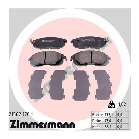 Jeu de quatre plaquettes de...