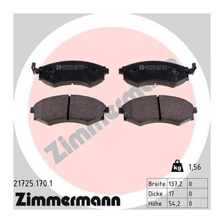 Jeu de quatre plaquettes de...