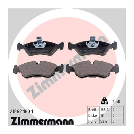 Jeu de quatre plaquettes de...