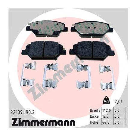 Jeu de quatre plaquettes de...