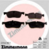 Jeu de quatre plaquettes de frein à disque ZIMMERMANN