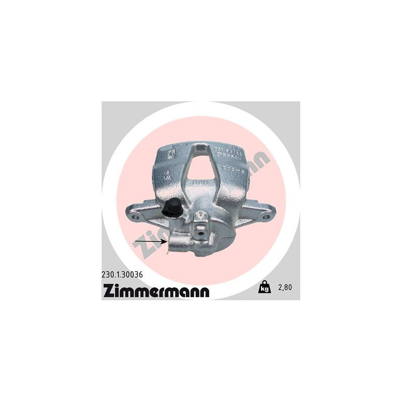 Étrier de frein ZIMMERMANN