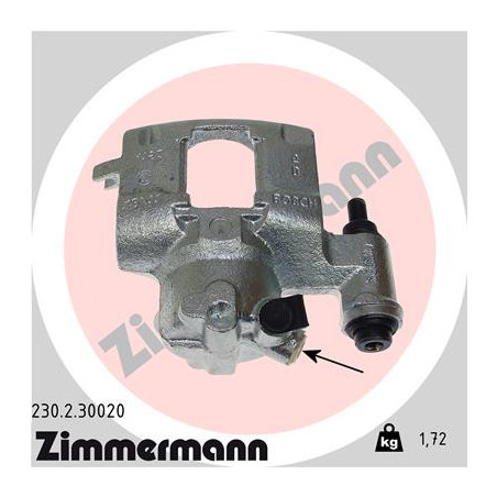 Étrier de frein ZIMMERMANN