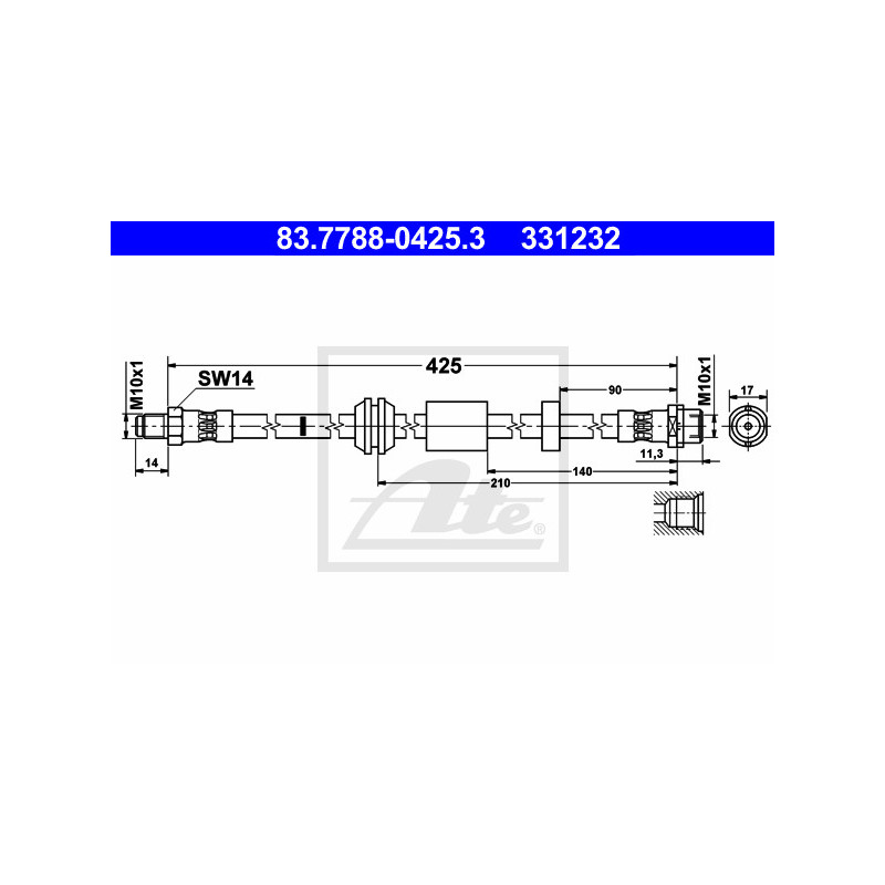Flexible de frein ATE