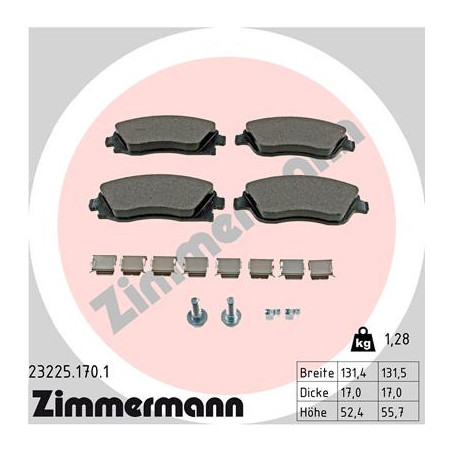 Jeu de quatre plaquettes de...
