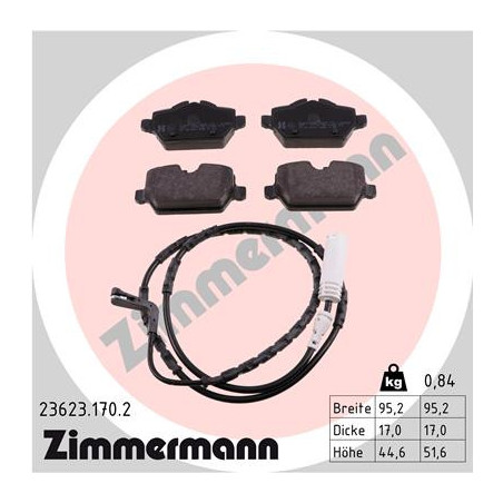 Jeu de quatre plaquettes de...