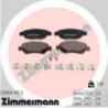 Jeu de quatre plaquettes de frein à disque ZIMMERMANN