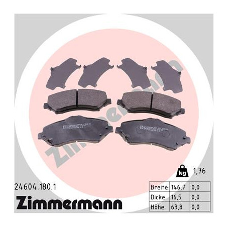 Jeu de quatre plaquettes de...