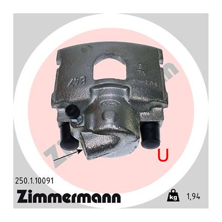 Étrier de frein ZIMMERMANN