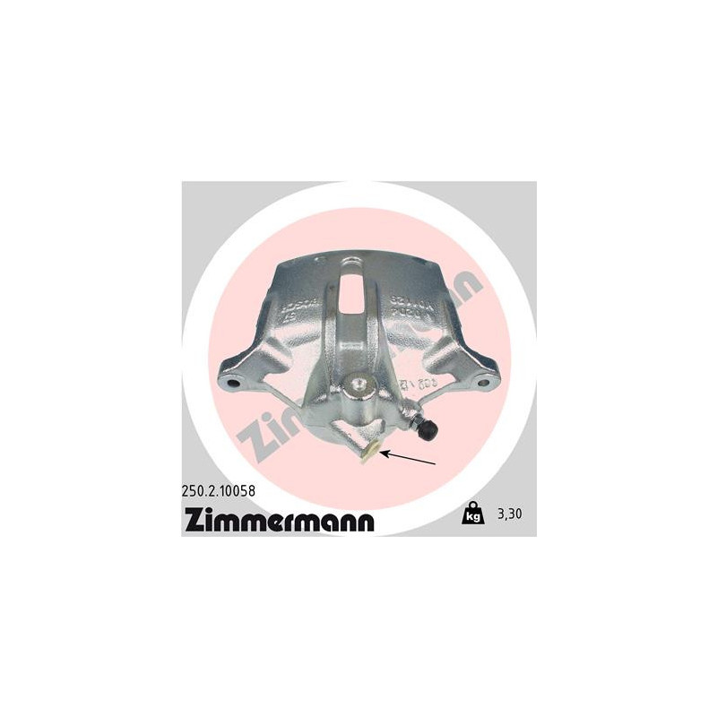 Étrier de frein ZIMMERMANN