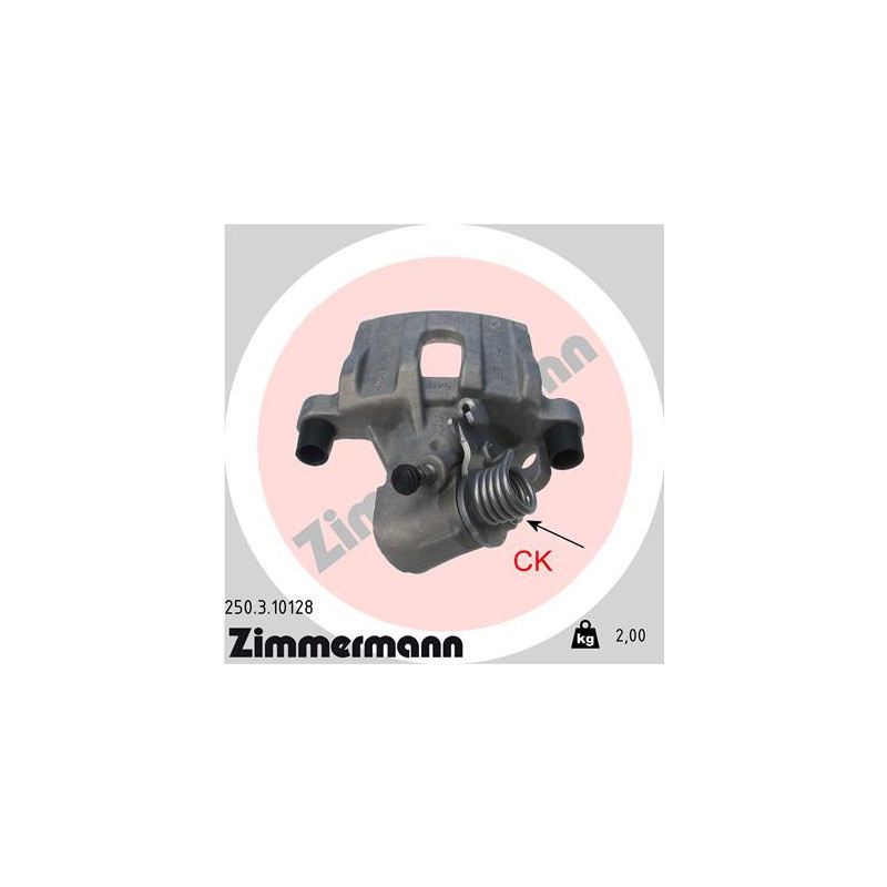 Étrier de frein ZIMMERMANN