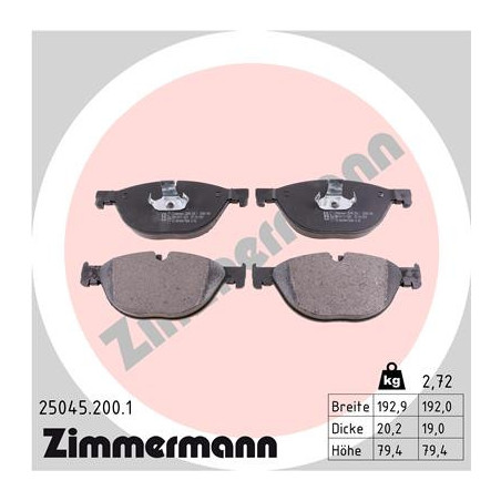 Jeu de quatre plaquettes de...