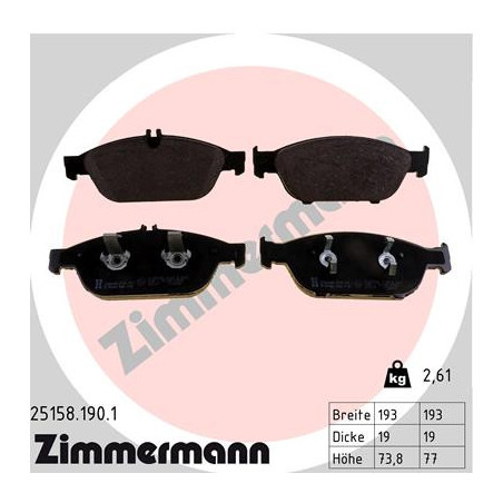 Jeu de quatre plaquettes de...