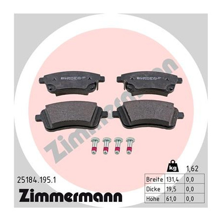 Jeu de quatre plaquettes de...