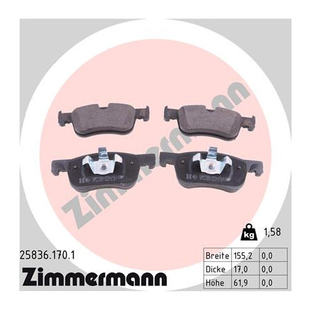 Jeu de quatre plaquettes de...