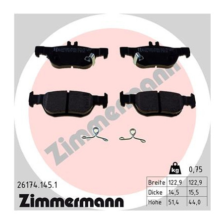 Jeu de quatre plaquettes de...