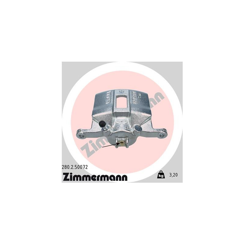Étrier de frein ZIMMERMANN