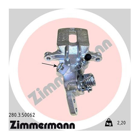 Étrier de frein ZIMMERMANN