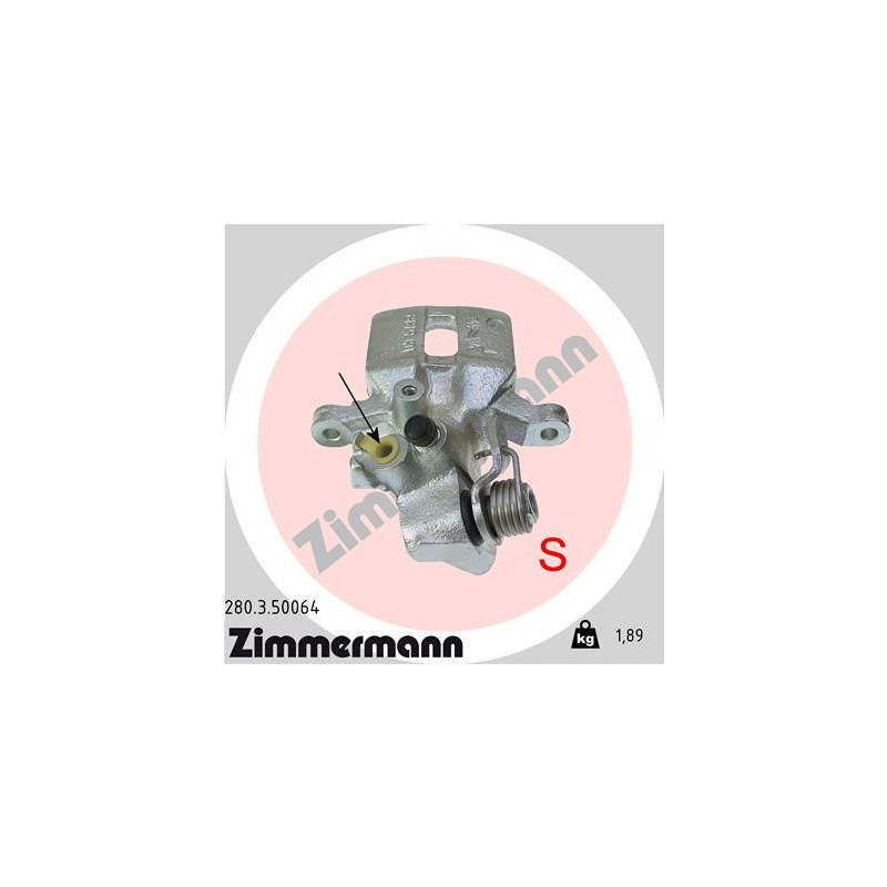 Étrier de frein ZIMMERMANN