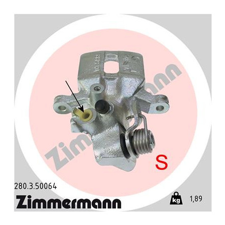 Étrier de frein ZIMMERMANN