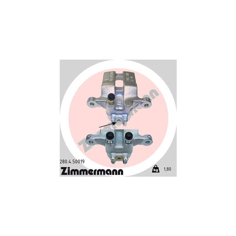 Étrier de frein ZIMMERMANN