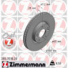 Jeu de 2 disques de frein ZIMMERMANN