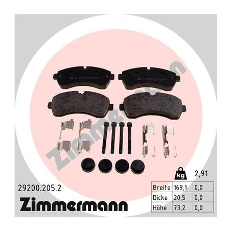 Jeu de quatre plaquettes de...