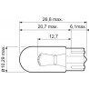 Ampoule (feu arrière / feu clignotant) VALEO