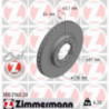 Jeu de 2 disques de frein ZIMMERMANN