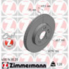 Jeu de 2 disques de frein ZIMMERMANN