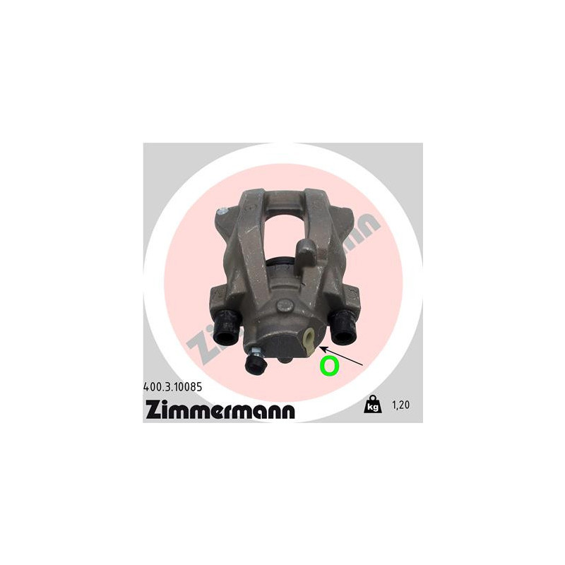 Étrier de frein ZIMMERMANN