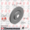 Jeu de 2 disques de frein ZIMMERMANN