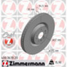 Jeu de 2 disques de frein ZIMMERMANN