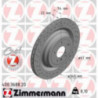 Jeu de 2 disques de frein ZIMMERMANN