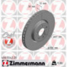 Jeu de 2 disques de frein ZIMMERMANN