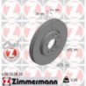 Jeu de 2 disques de frein ZIMMERMANN