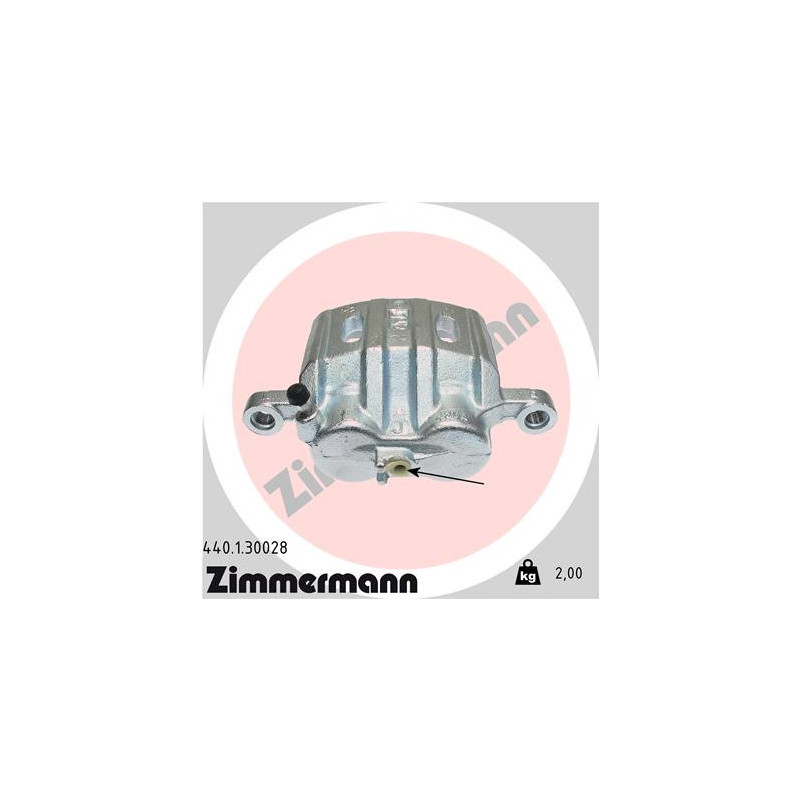 Étrier de frein ZIMMERMANN
