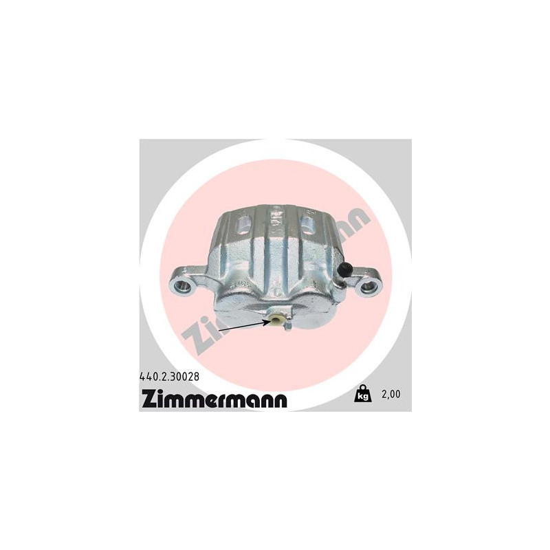 Étrier de frein ZIMMERMANN